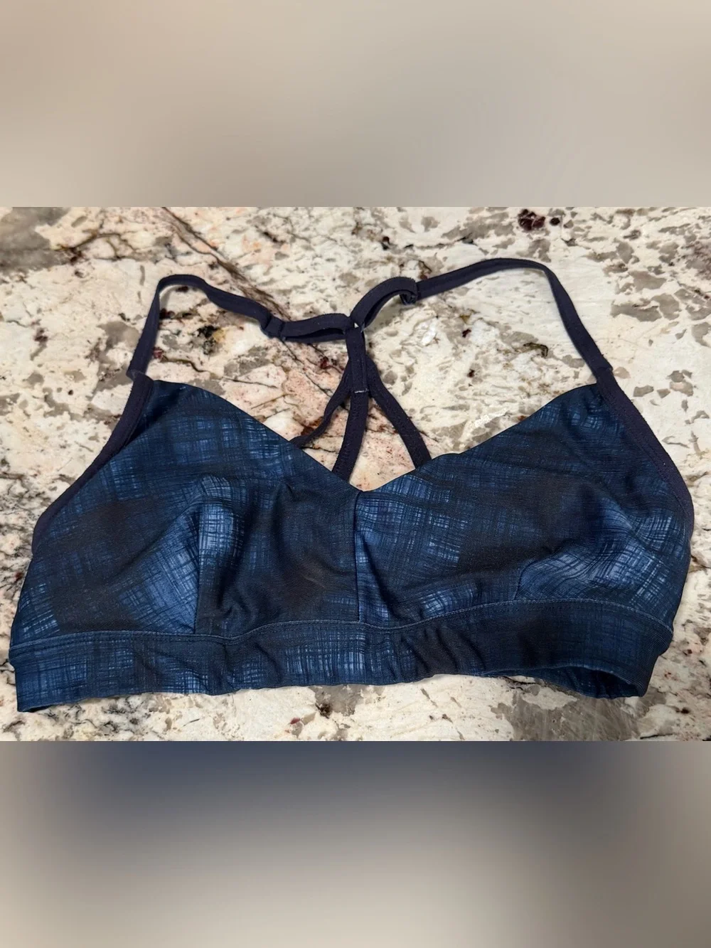 Joy Lab - Multicolored Strappy Athletic Sports Bra - Size Medium